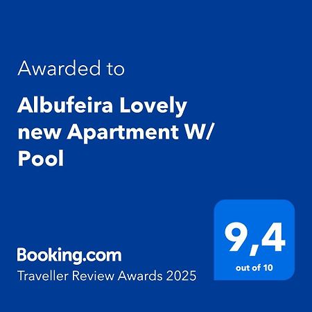 Albufeira Lovely New Apartment W/ Pool Exteriör bild
